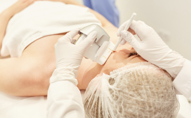How does ultrasound work for skin tightening?